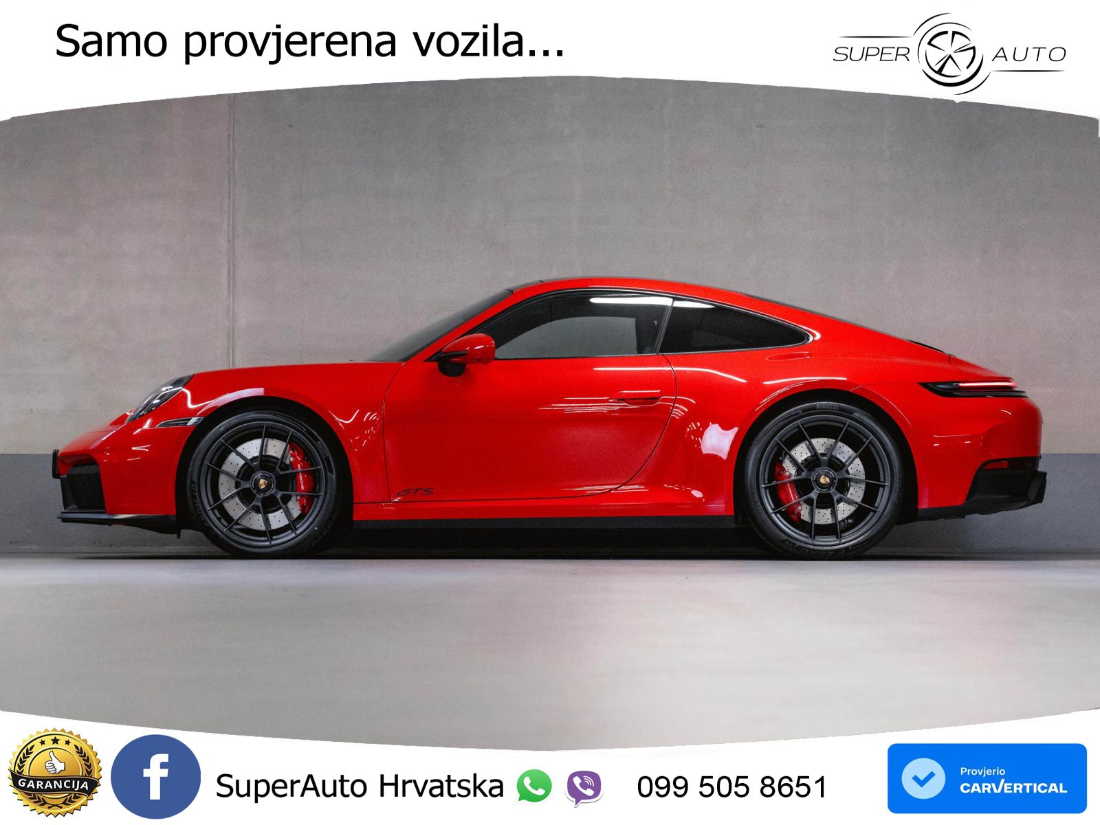 Porsche 911 Carrera GTS 3.6 (541 KS) T-Hybrid PDK MATRIX+GR SJED+KAM