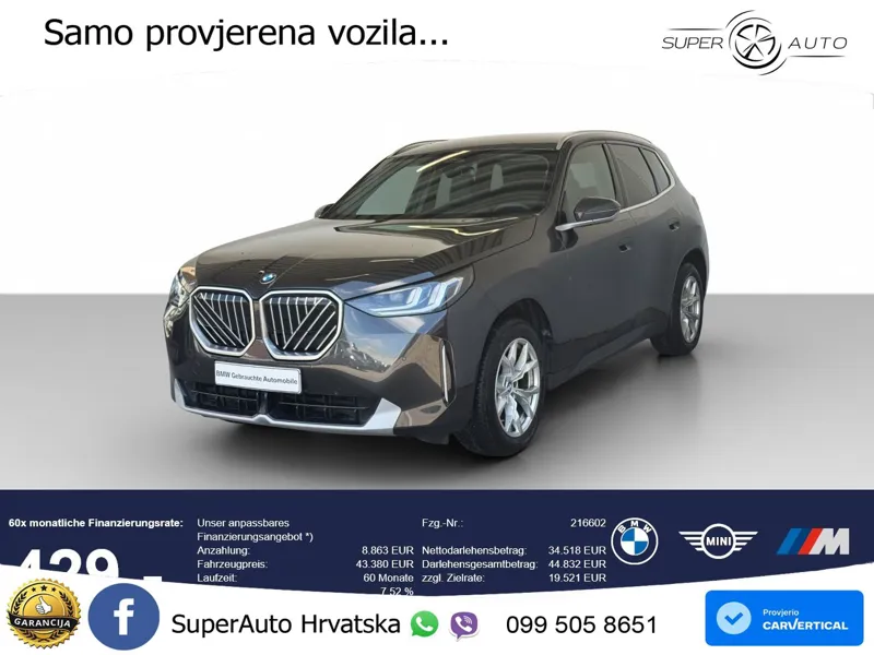 BMW X3 20d xDrive Steptronic