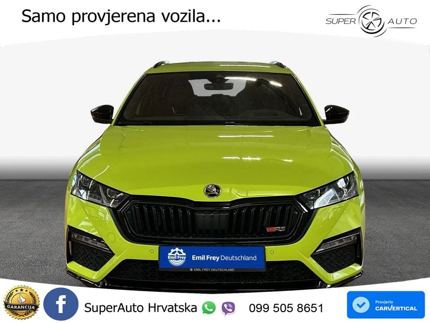 Škoda Octavia Combi RS 2.0 TSI (245 KS) DSG LED+GR SJED+ACC