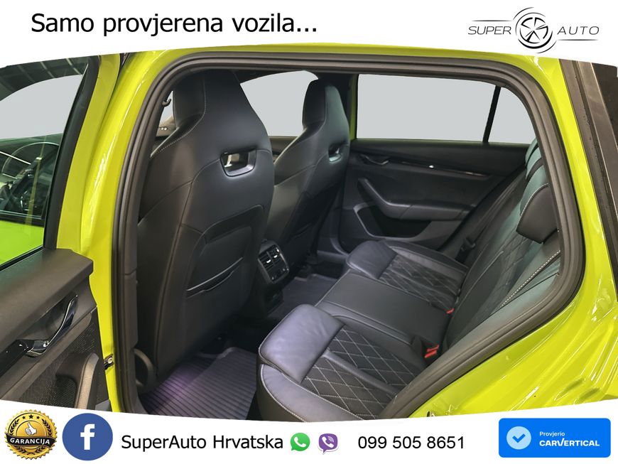 Škoda Octavia Combi RS 2.0 TSI (245 KS) DSG LED+GR SJED+ACC