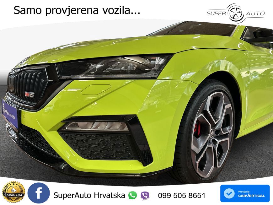 Škoda Octavia Combi RS 2.0 TSI (245 KS) DSG LED+GR SJED+ACC