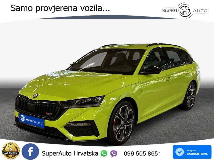 Škoda Octavia Combi RS 2.0 TSI (245 KS) DSG LED+GR SJED+ACC
