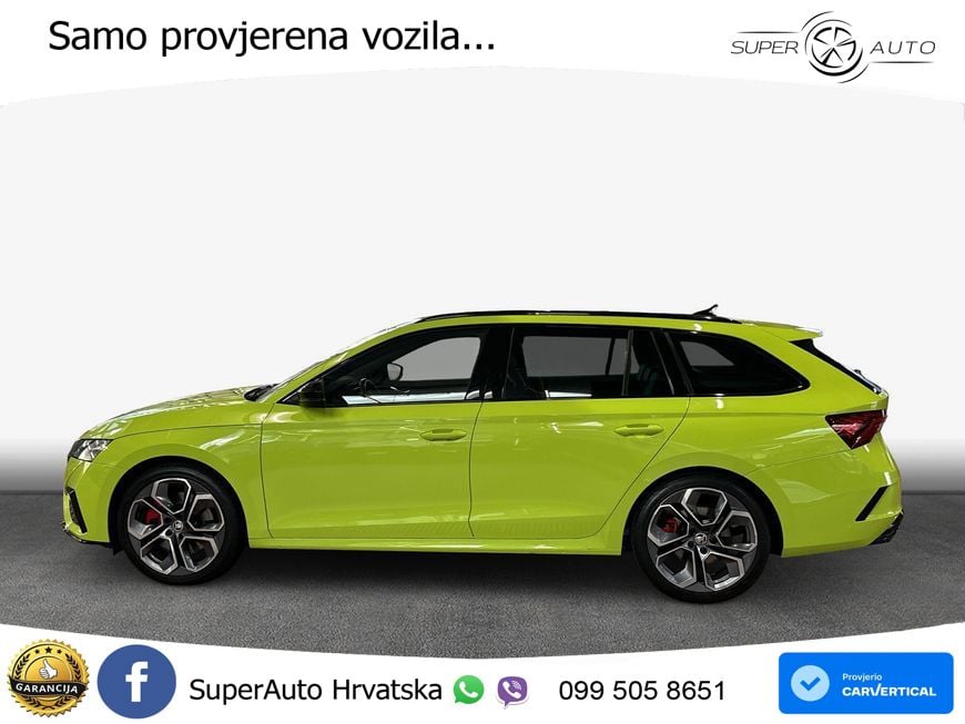 Škoda Octavia Combi RS 2.0 TSI (245 KS) DSG LED+GR SJED+ACC