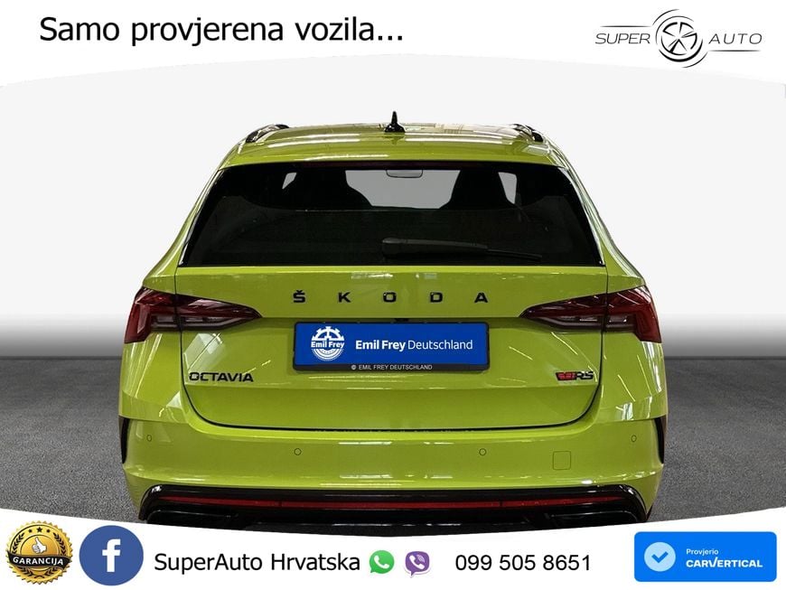 Škoda Octavia Combi RS 2.0 TSI (245 KS) DSG LED+GR SJED+ACC