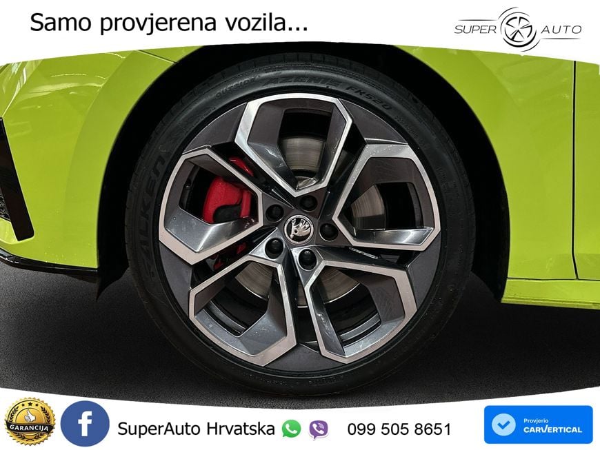 Škoda Octavia Combi RS 2.0 TSI (245 KS) DSG LED+GR SJED+ACC