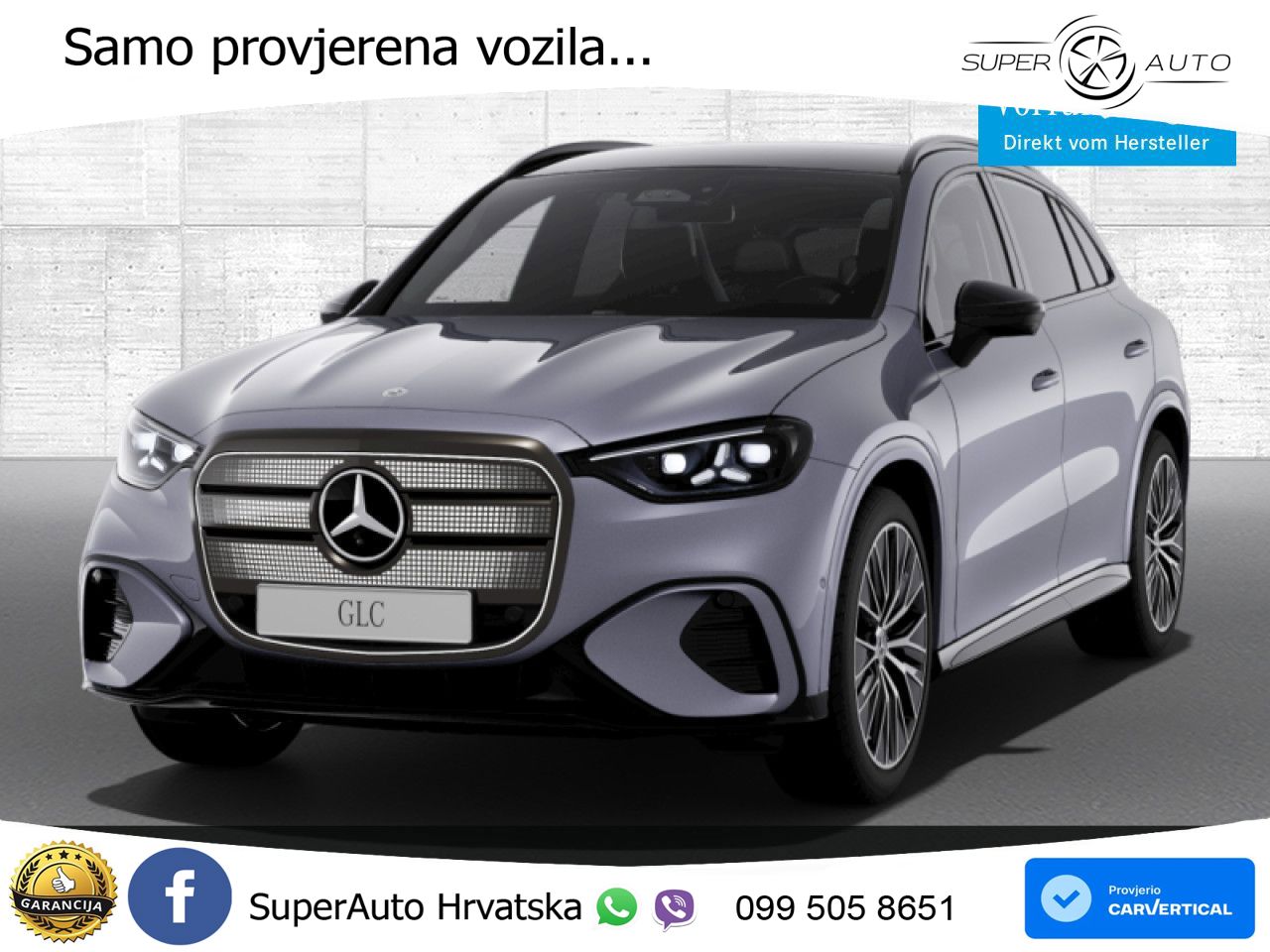 Mercedes GLC 400 94 kWh (489 KS) 4MATIC EQ Technology AMG LED+GR SJED+ACC