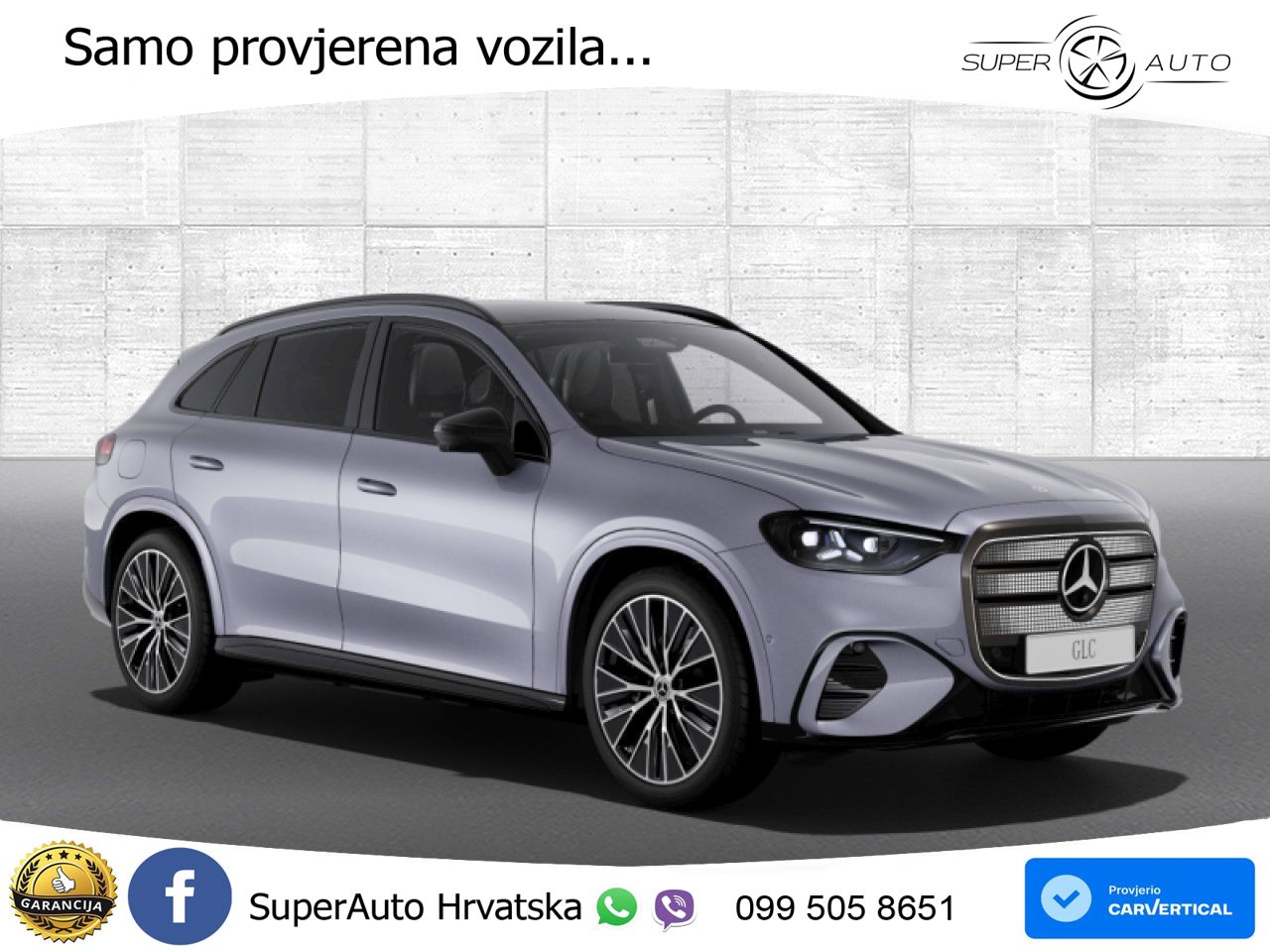Mercedes GLC 400 94 kWh (489 KS) 4MATIC EQ Technology AMG LED+GR SJED+ACC