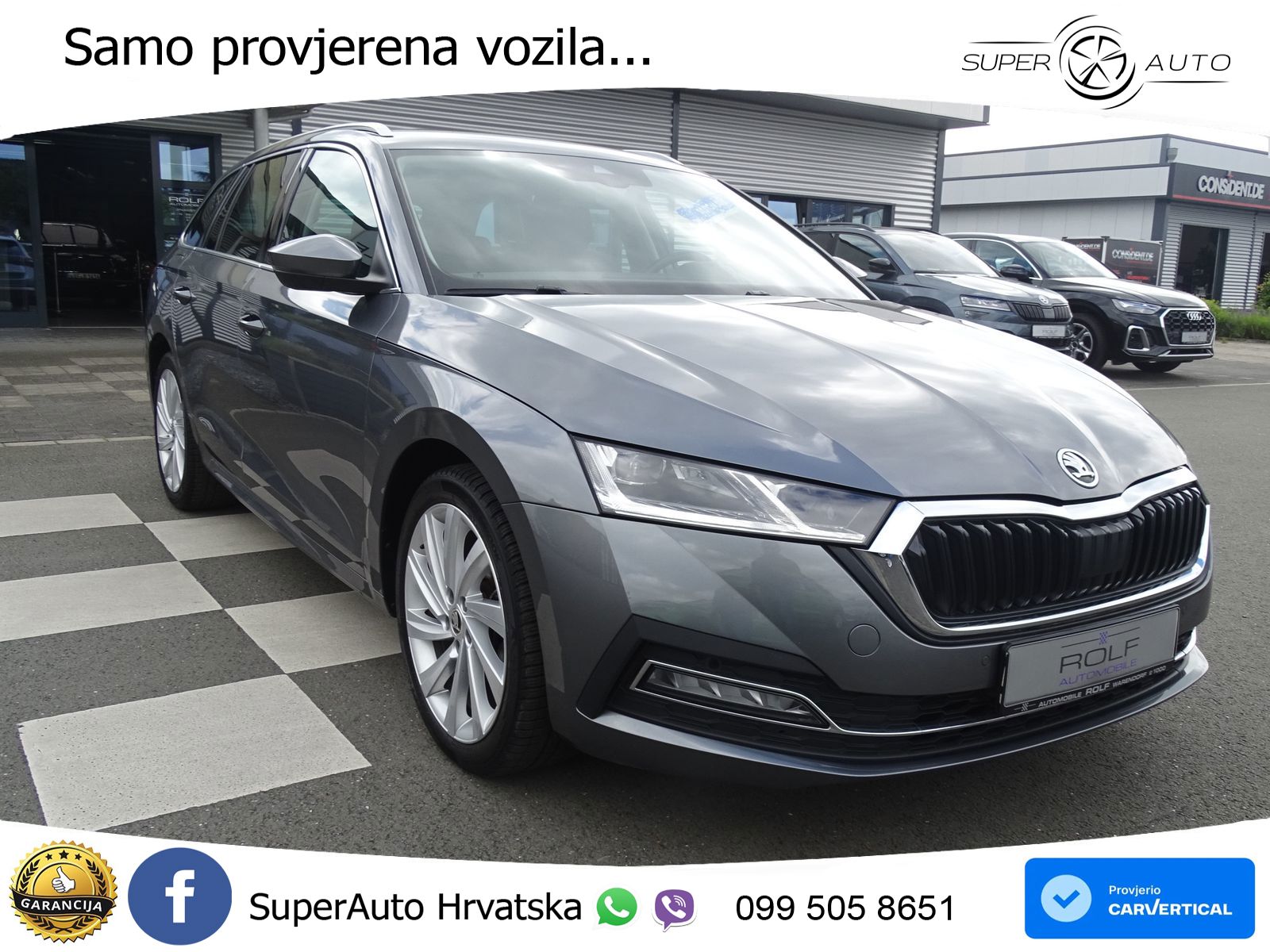 Škoda Octavia Combi 1.5 TSI (150 KS) DSG MATRIX+GR SJED+KAM