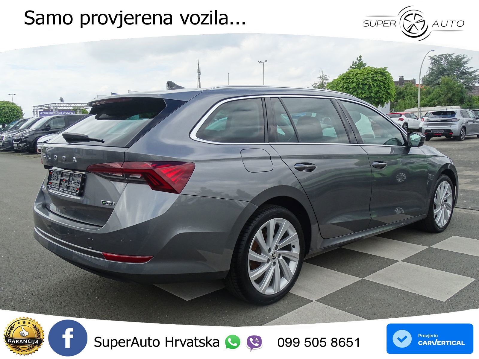Škoda Octavia Combi 1.5 TSI (150 KS) DSG MATRIX+GR SJED+KAM
