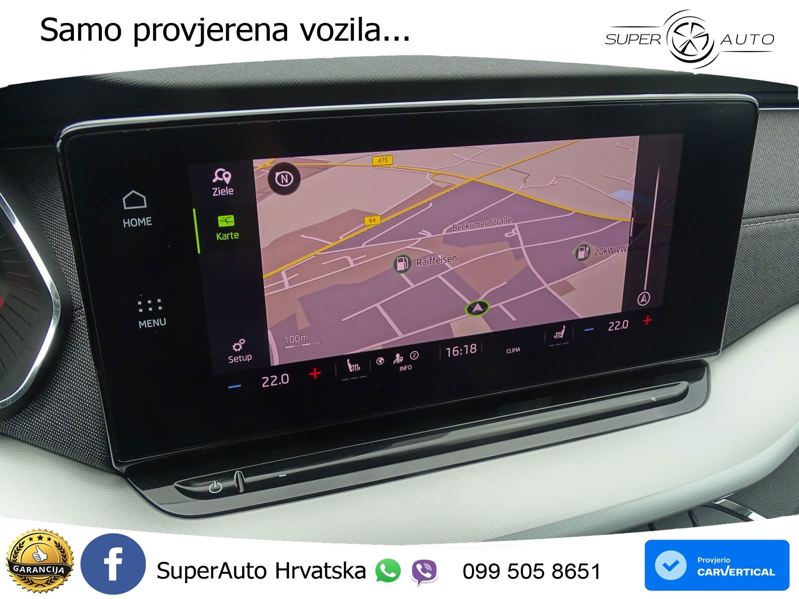 Škoda Octavia Combi 1.5 TSI (150 KS) DSG MATRIX+GR SJED+KAM