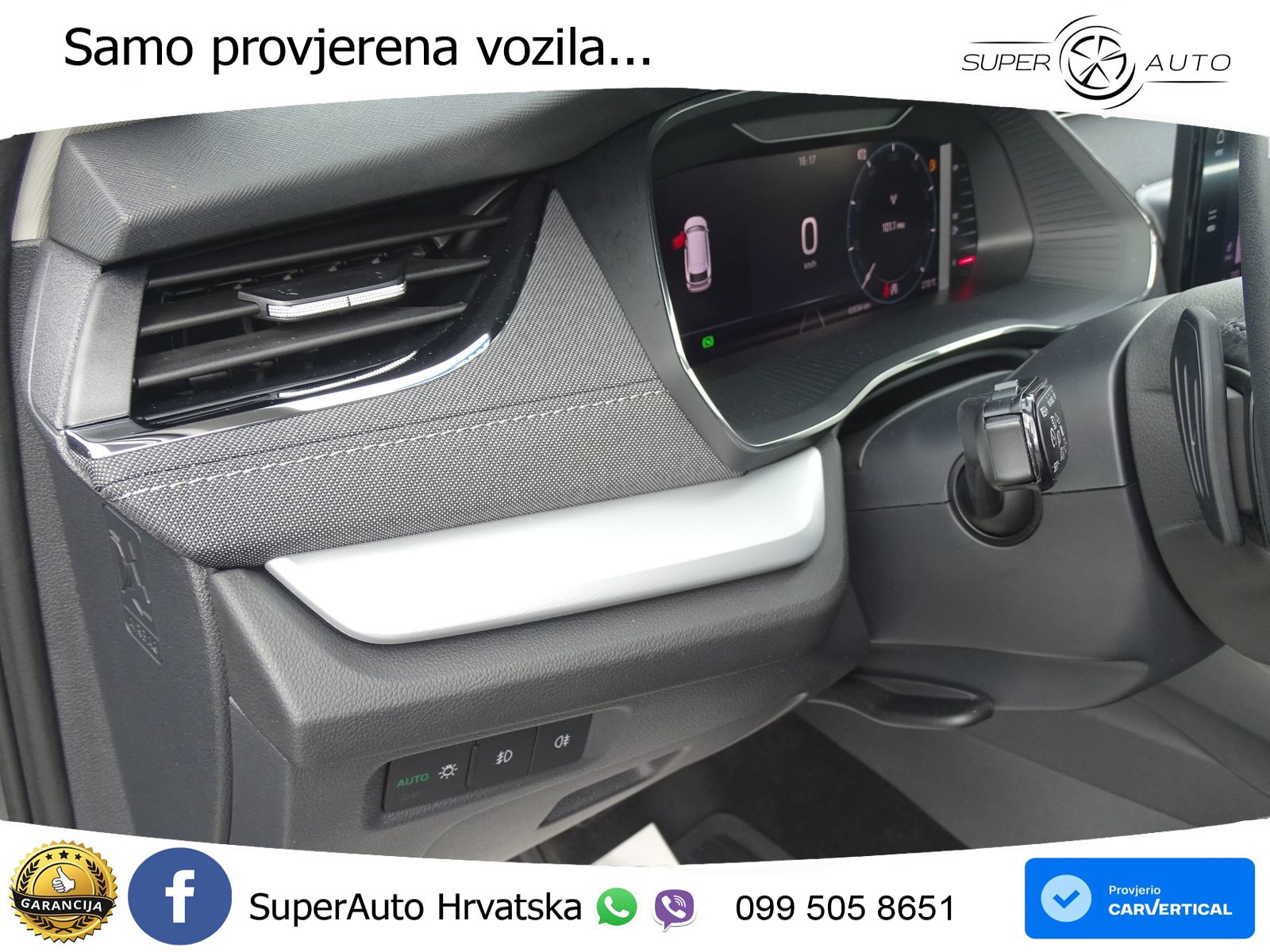 Škoda Octavia Combi 1.5 TSI (150 KS) DSG MATRIX+GR SJED+KAM