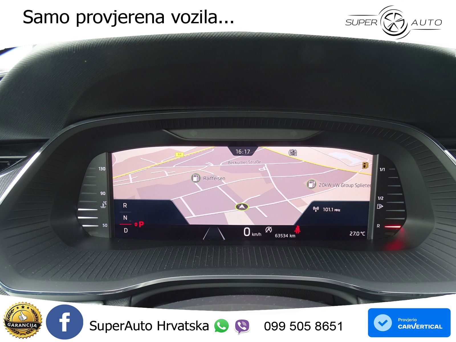 Škoda Octavia Combi 1.5 TSI (150 KS) DSG MATRIX+GR SJED+KAM