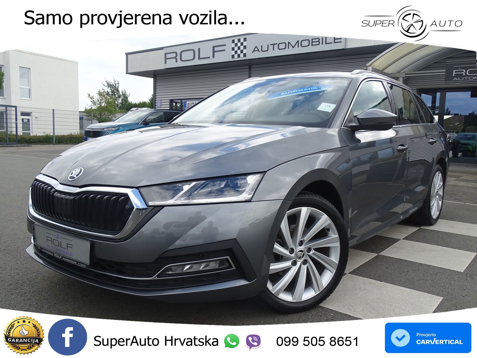 Škoda Octavia Combi 1.5 TSI (150 KS) DSG MATRIX+GR SJED+KAM
