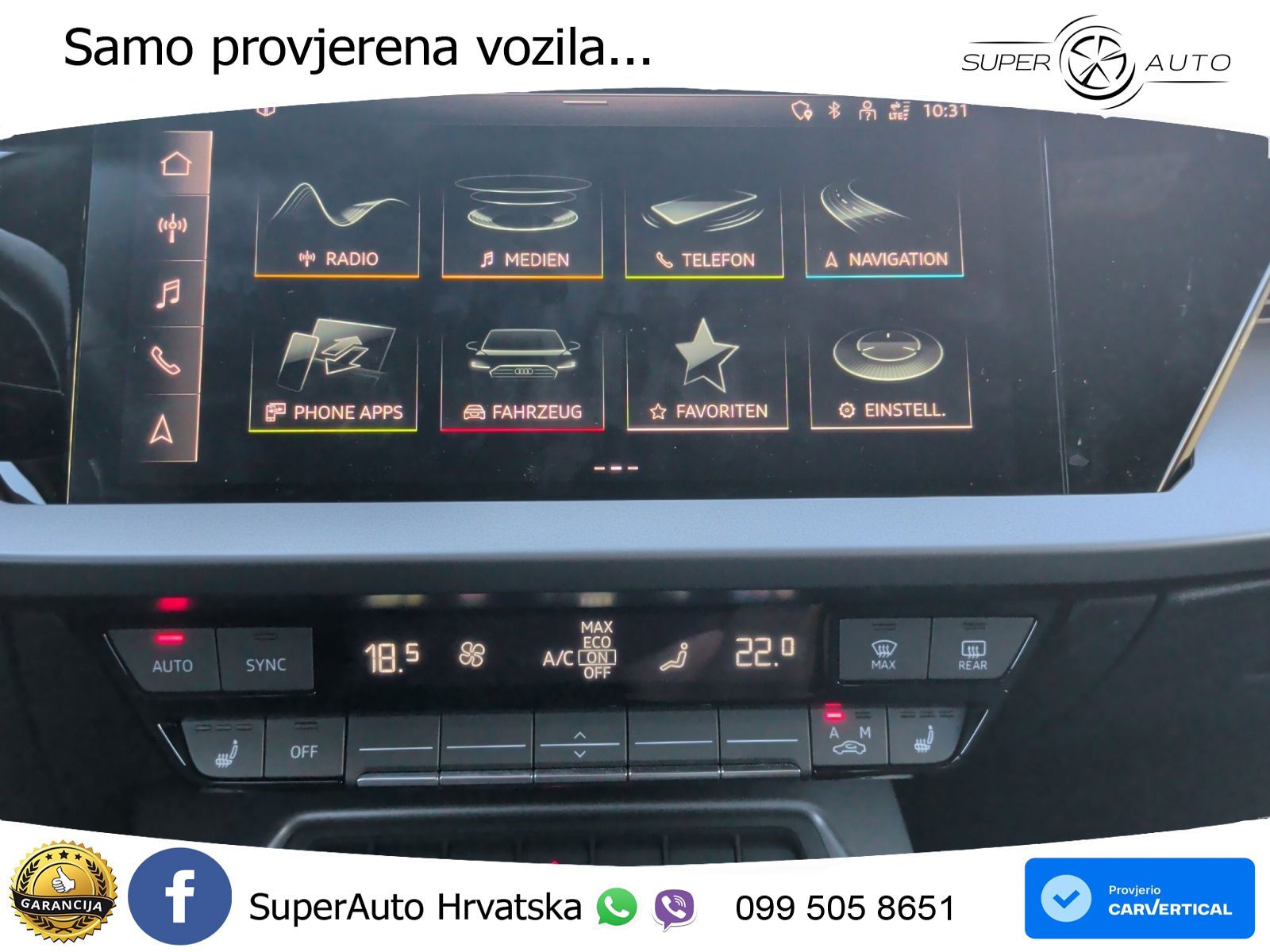 Audi A3 35 TFSI (150 KS) advanced
