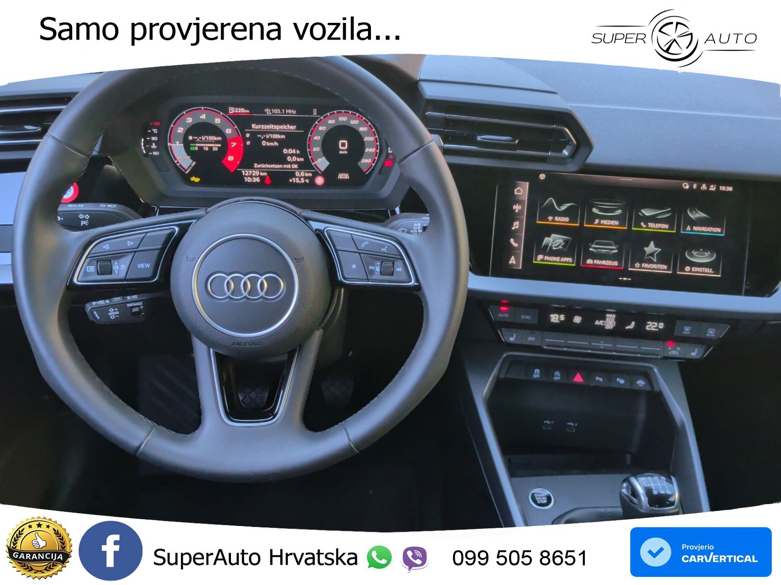 Audi A3 35 TFSI (150 KS) advanced