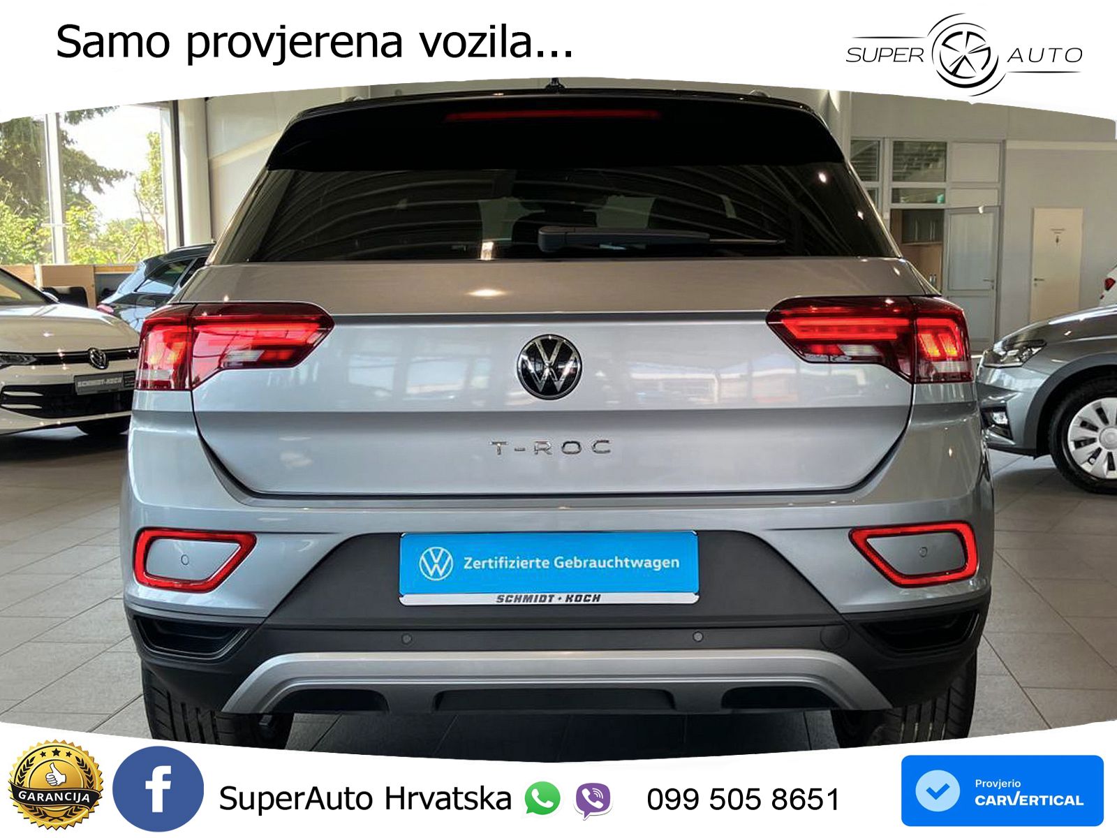 Volkswagen T-Roc I 2.0 TDI (150 KS) DSG LED+GR SJED+ACC