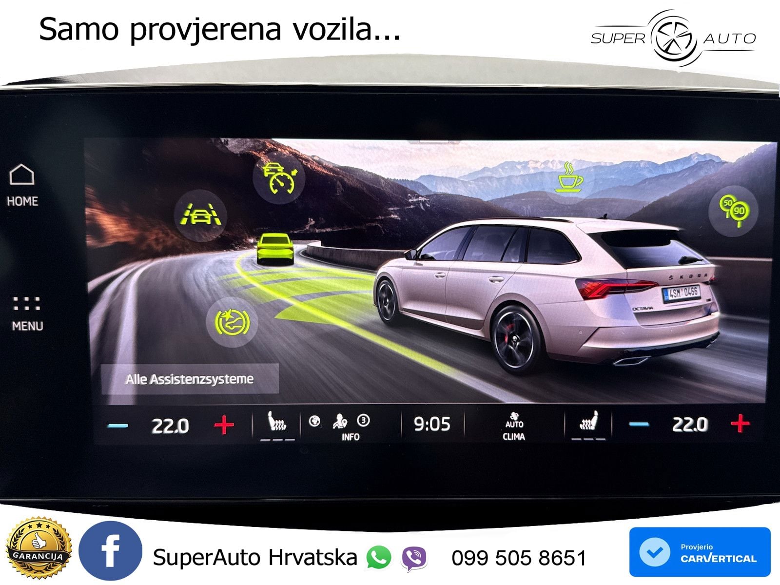 Škoda Octavia Combi RS 2.0 TDI (200 KS) DSG MATRIX+GR SJED+KAM