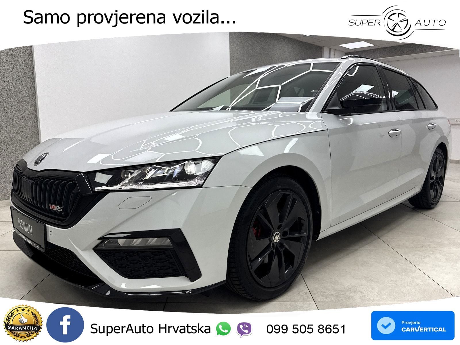 Škoda Octavia Combi RS 2.0 TDI (200 KS) DSG MATRIX+GR SJED+KAM