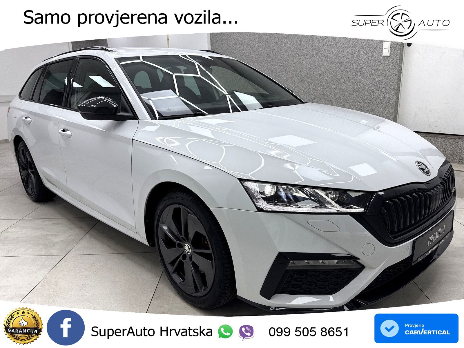 Škoda Octavia Combi RS 2.0 TDI (200 KS) DSG MATRIX+GR SJED+KAM