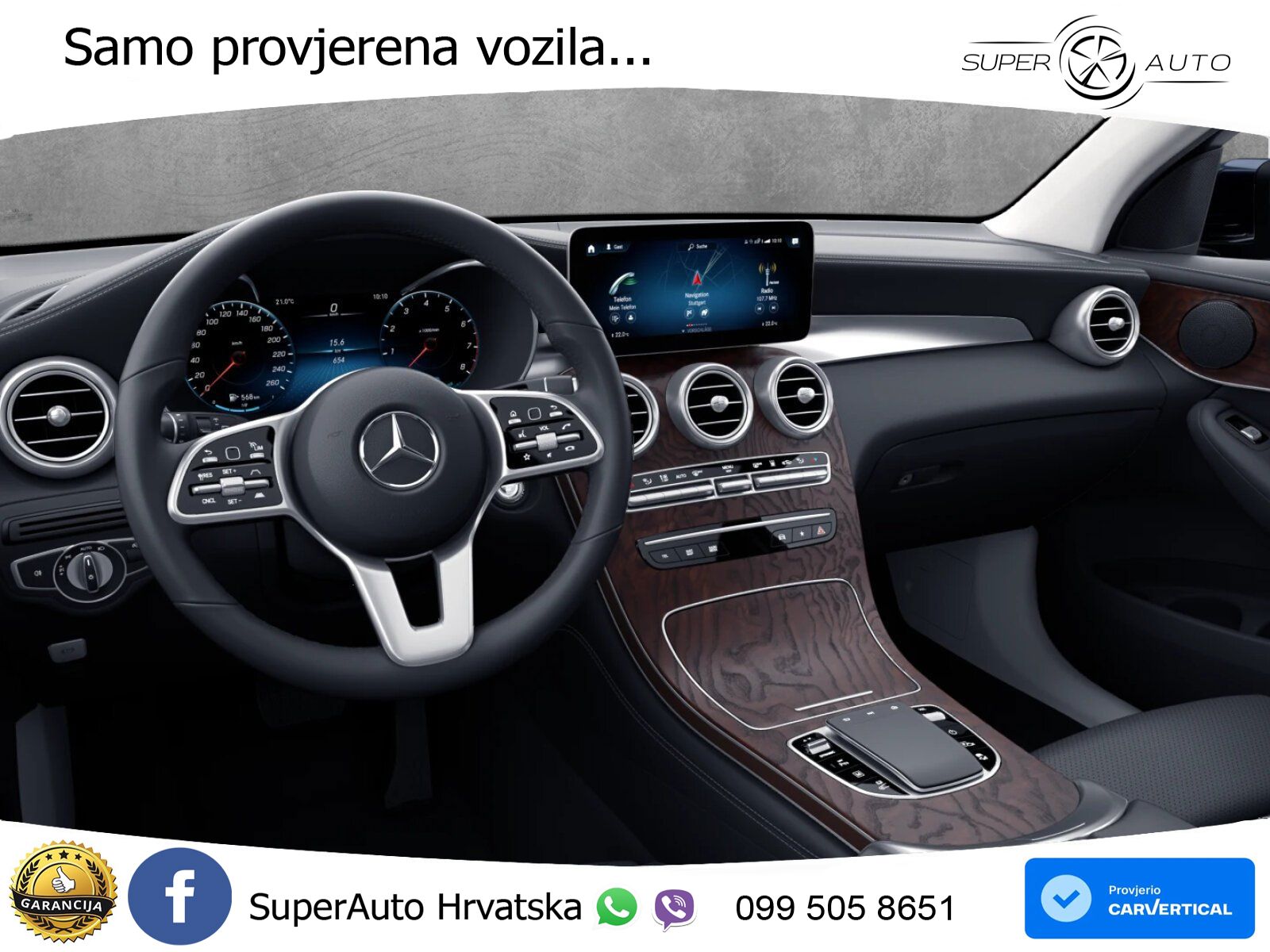 Mercedes GLC 300de (306 KS) 4MATIC 9G-TRONIC LED+GR SJED+ACC