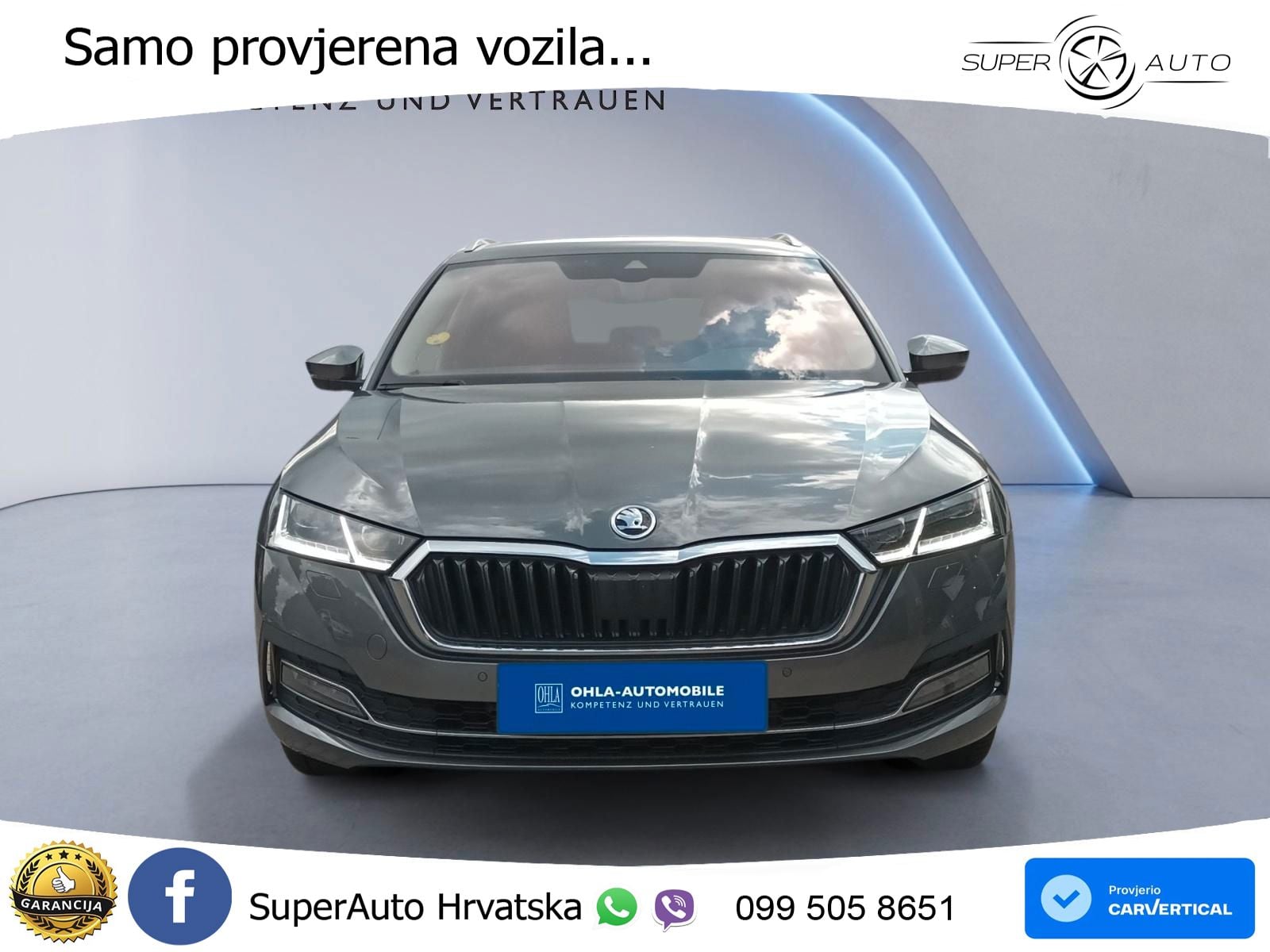 Škoda Octavia Combi 2.0 TDI (150 KS) DSG LED+GR SJED+ACC