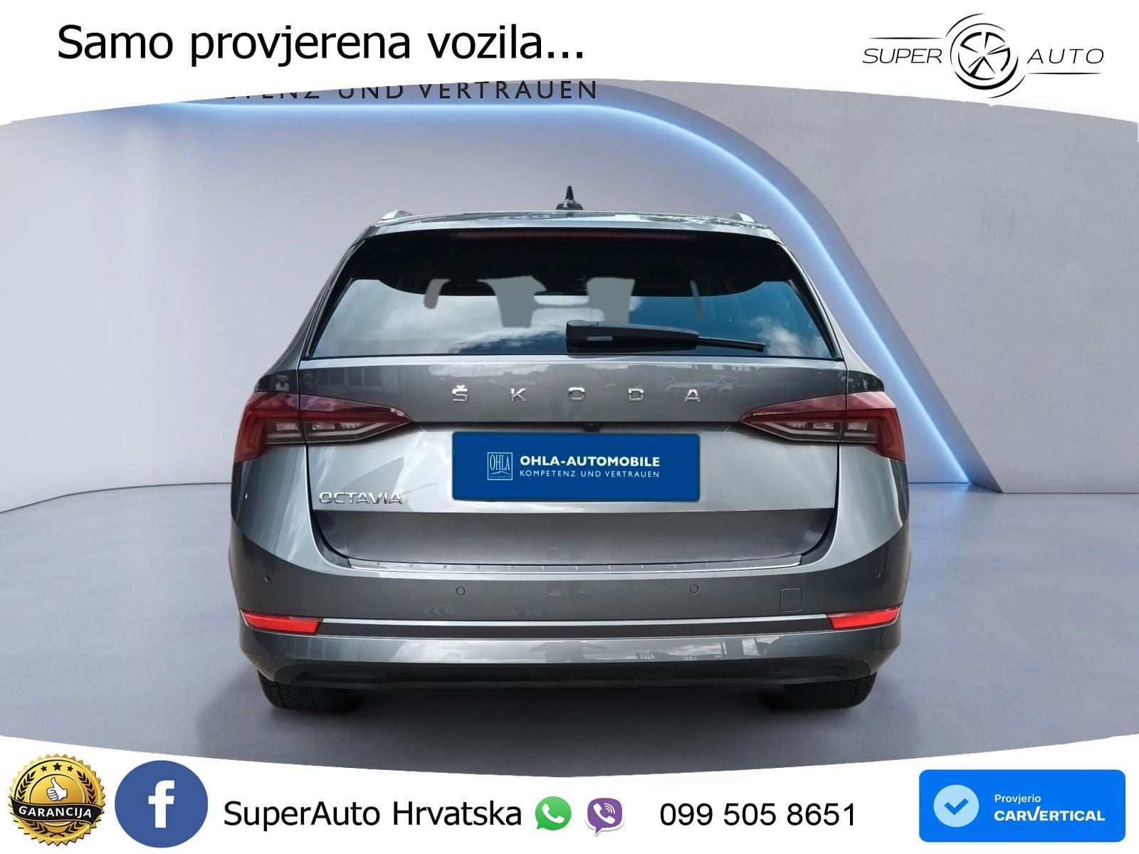 Škoda Octavia Combi 2.0 TDI (150 KS) DSG LED+GR SJED+ACC
