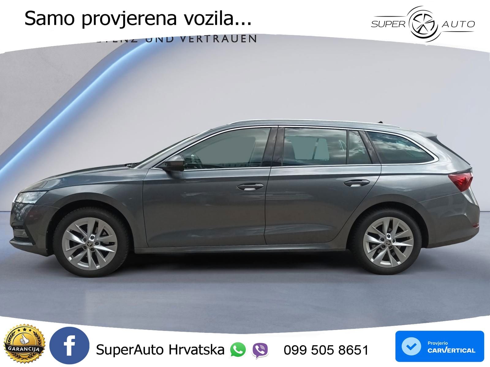 Škoda Octavia Combi 2.0 TDI (150 KS) DSG LED+GR SJED+ACC