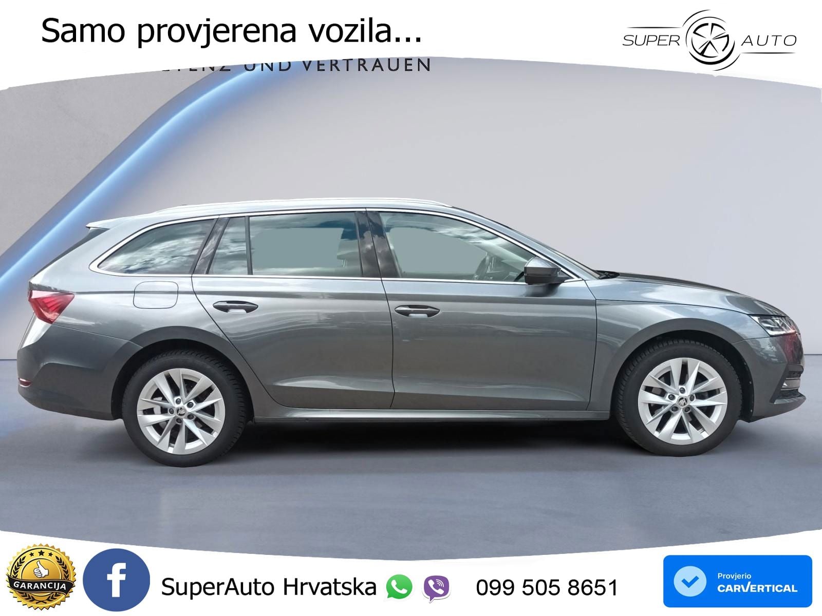 Škoda Octavia Combi 2.0 TDI (150 KS) DSG LED+GR SJED+ACC