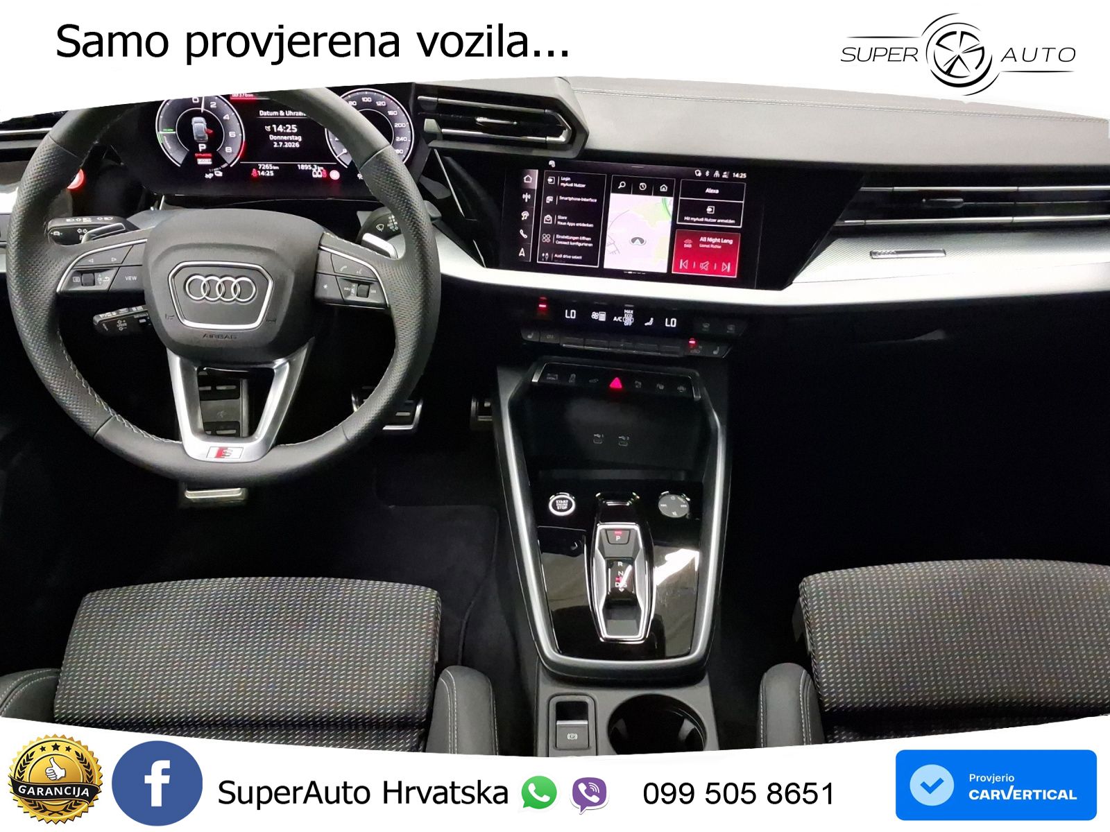 Audi A3 45 TFSIe (272 KS) S tronic S line LED+GR SJED+ACC