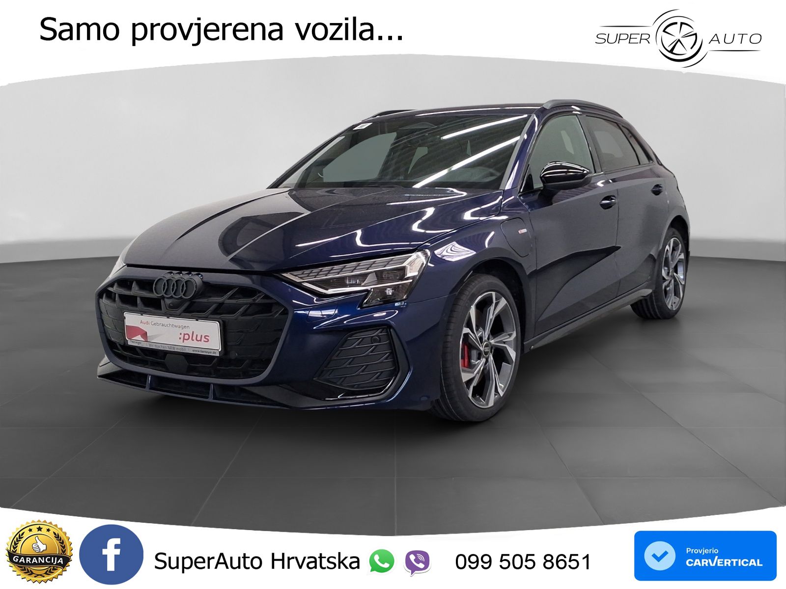 Audi A3 45 TFSIe (272 KS) S tronic S line LED+GR SJED+ACC