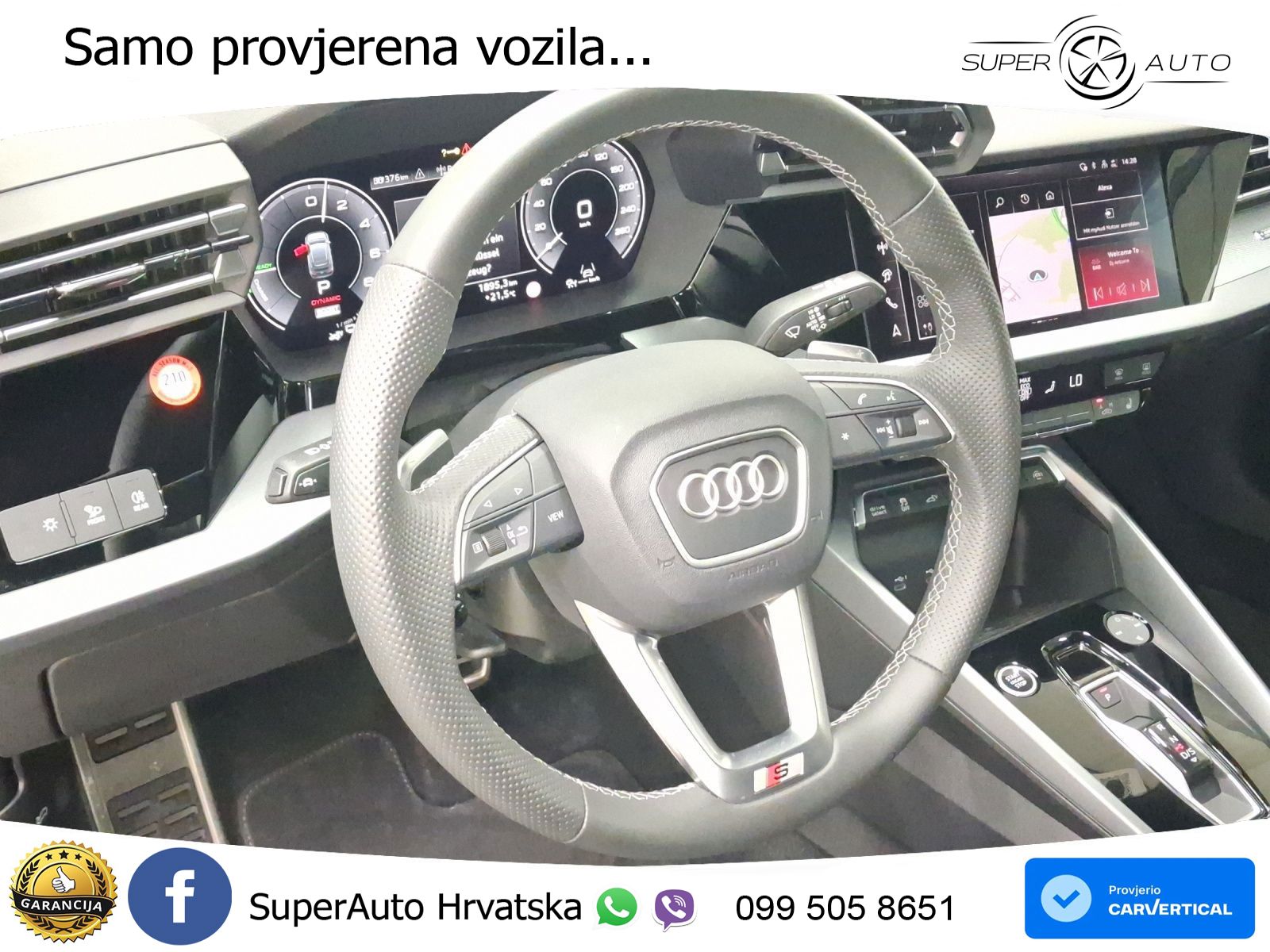 Audi A3 45 TFSIe (272 KS) S tronic S line LED+GR SJED+ACC