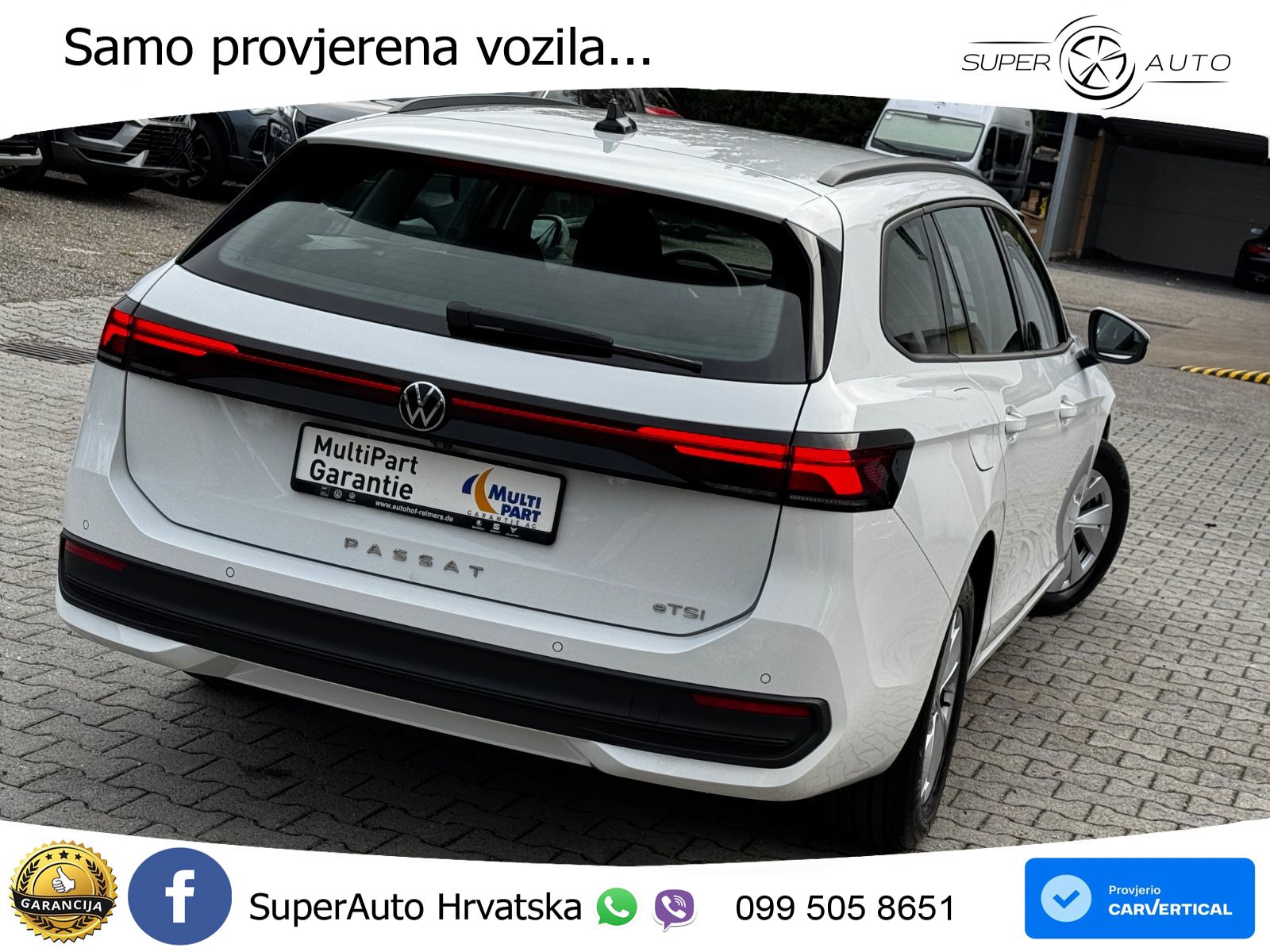 Volkswagen Passat Variant 1.5 eTSI (150 KS) DSG LED+ACC