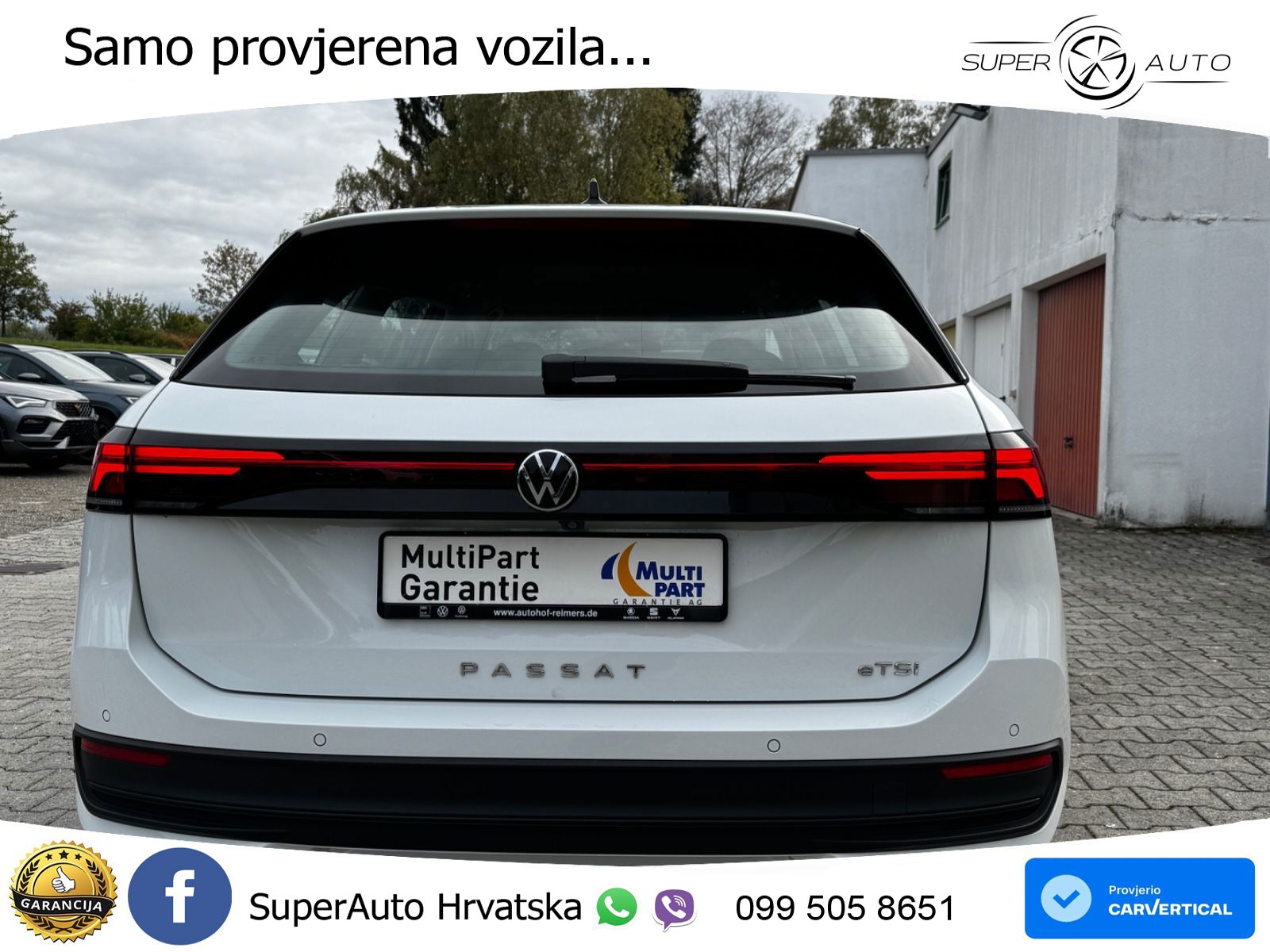 Volkswagen Passat Variant 1.5 eTSI (150 KS) DSG LED+ACC