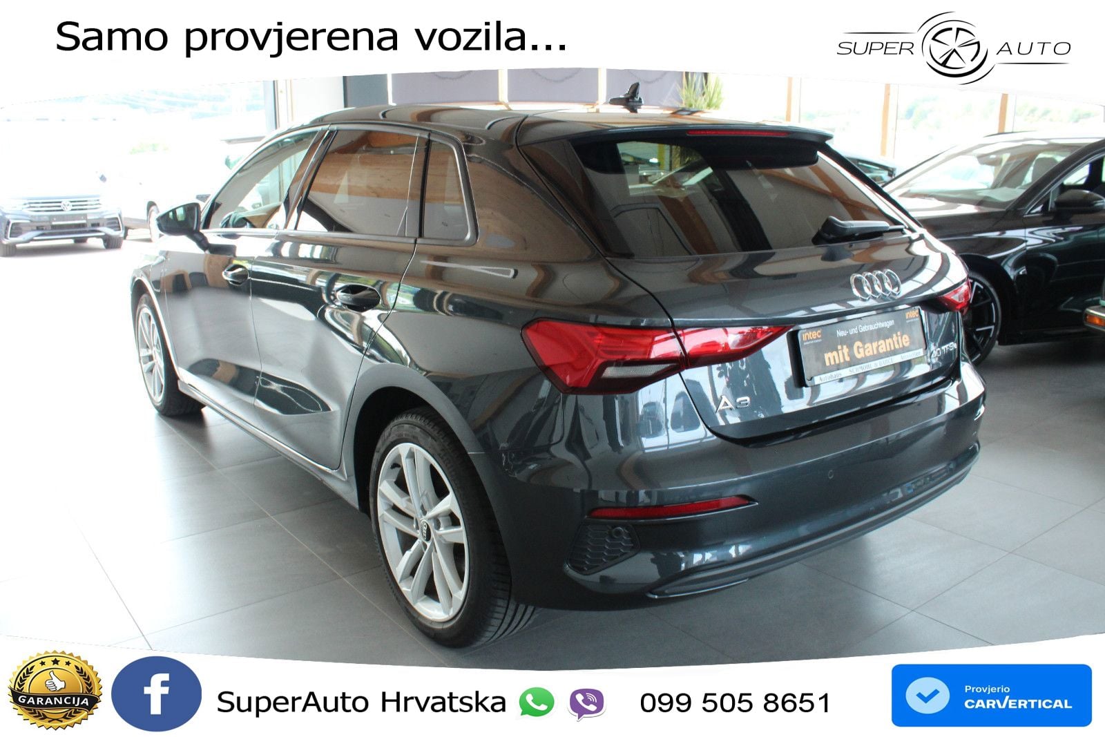 Audi A3 40 TFSIe (204 KS) S tronic LED+GR SJED+ACC
