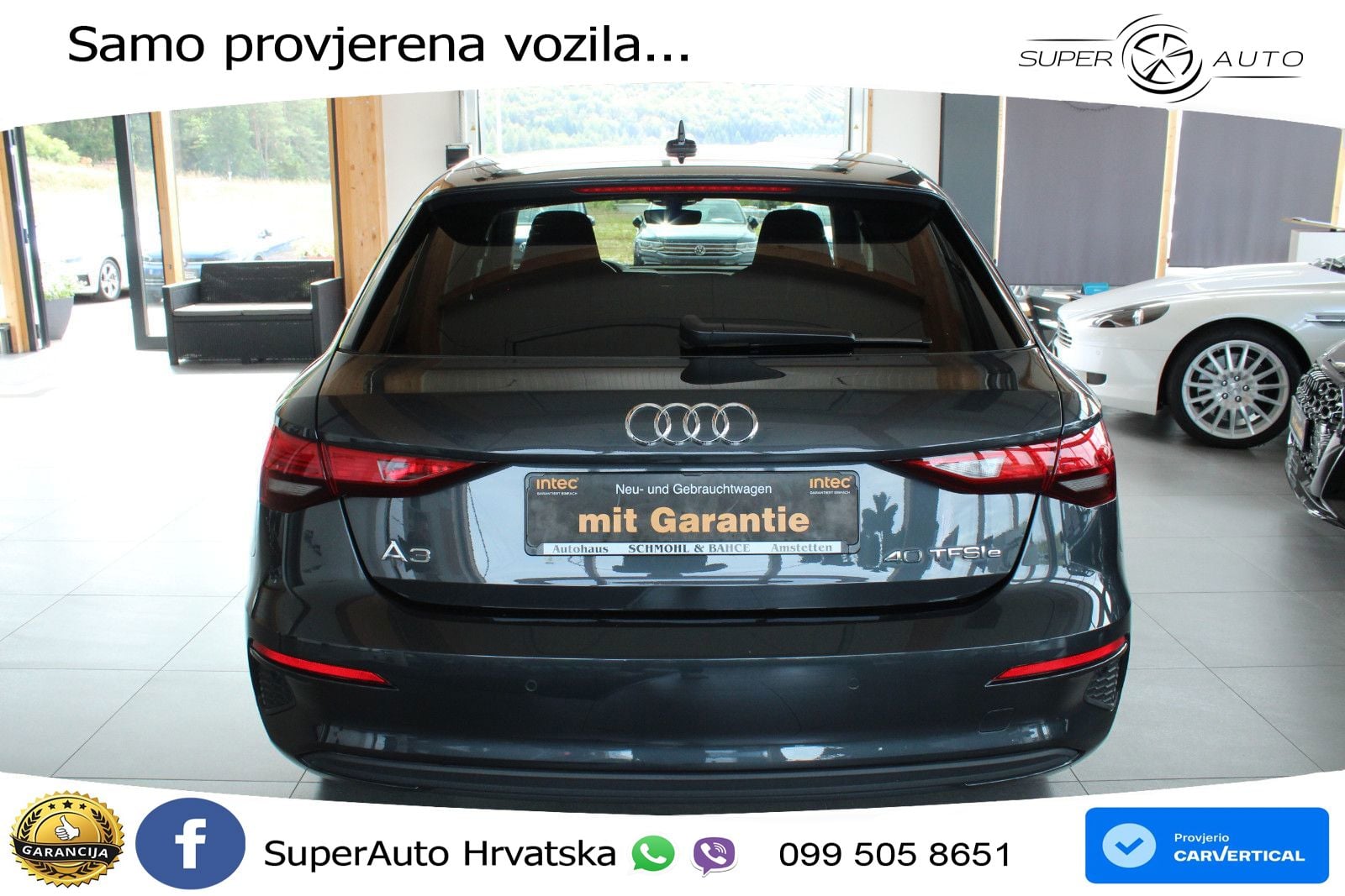 Audi A3 40 TFSIe (204 KS) S tronic LED+GR SJED+ACC