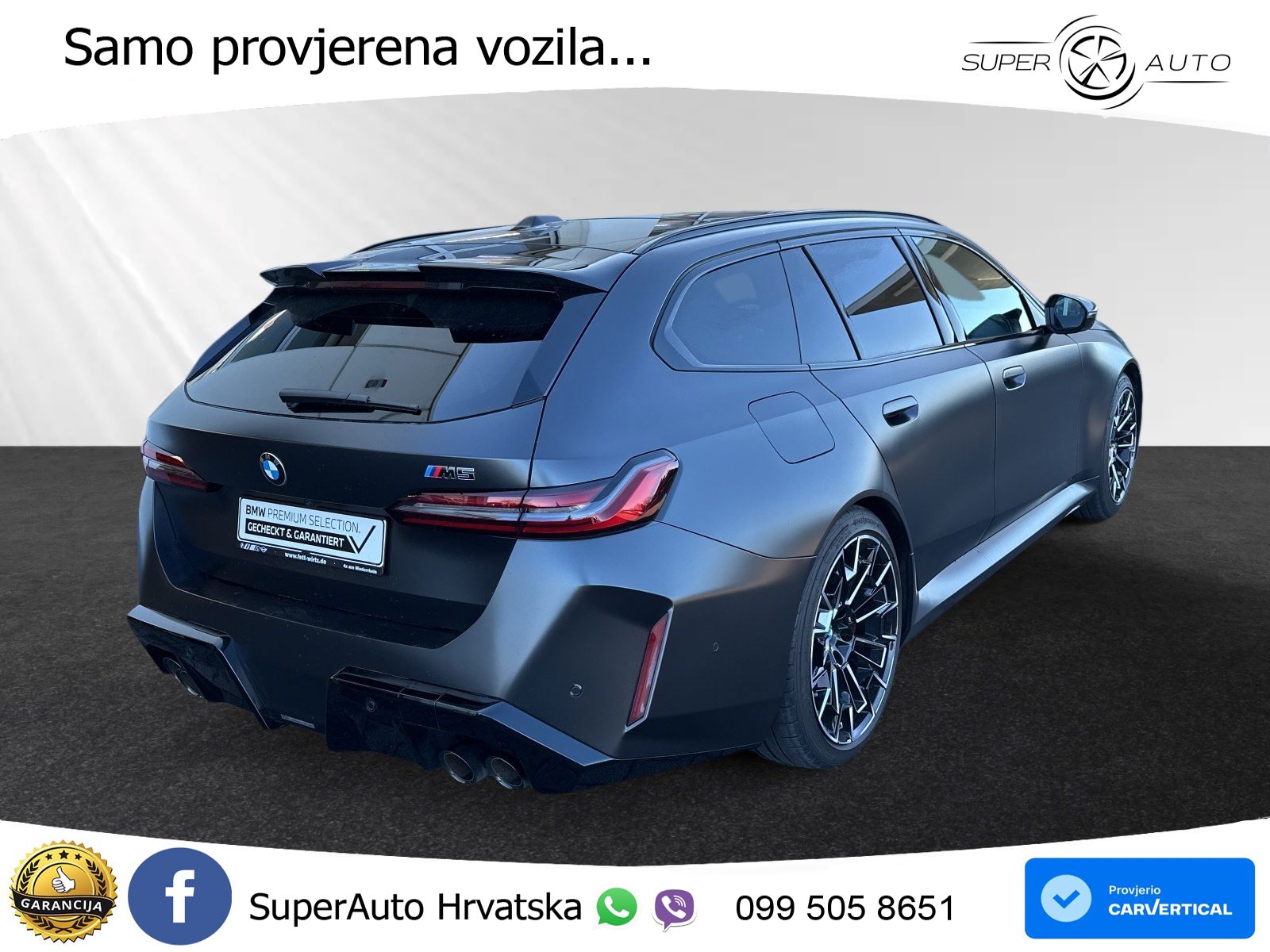 BMW M5 Touring 4.4 V8 (727 KS) xDrive Steptronic LED+GR SJED+ACC