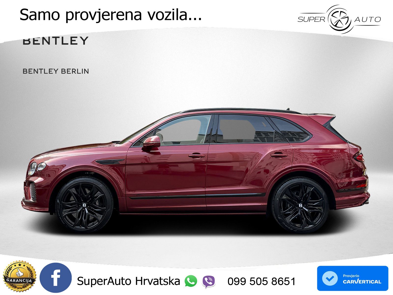 Bentley Bentayga Speed 4.0 V8 (650 KS) AWD Automatic LED+GR SJED+ACC