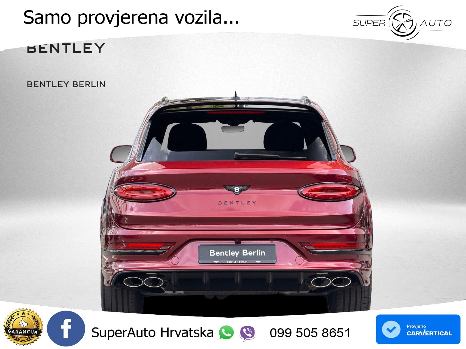 Bentley Bentayga Speed 4.0 V8 (650 KS) AWD Automatic LED+GR SJED+ACC