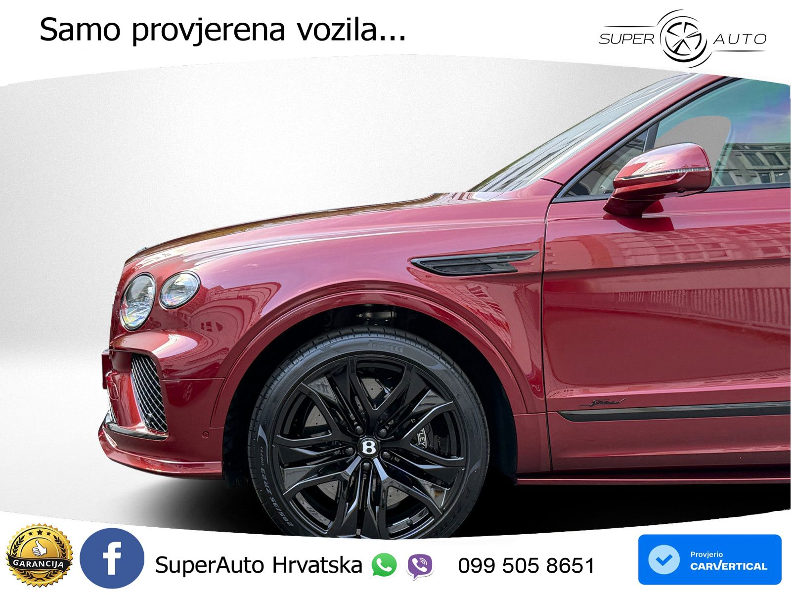 Bentley Bentayga Speed 4.0 V8 (650 KS) AWD Automatic LED+GR SJED+ACC