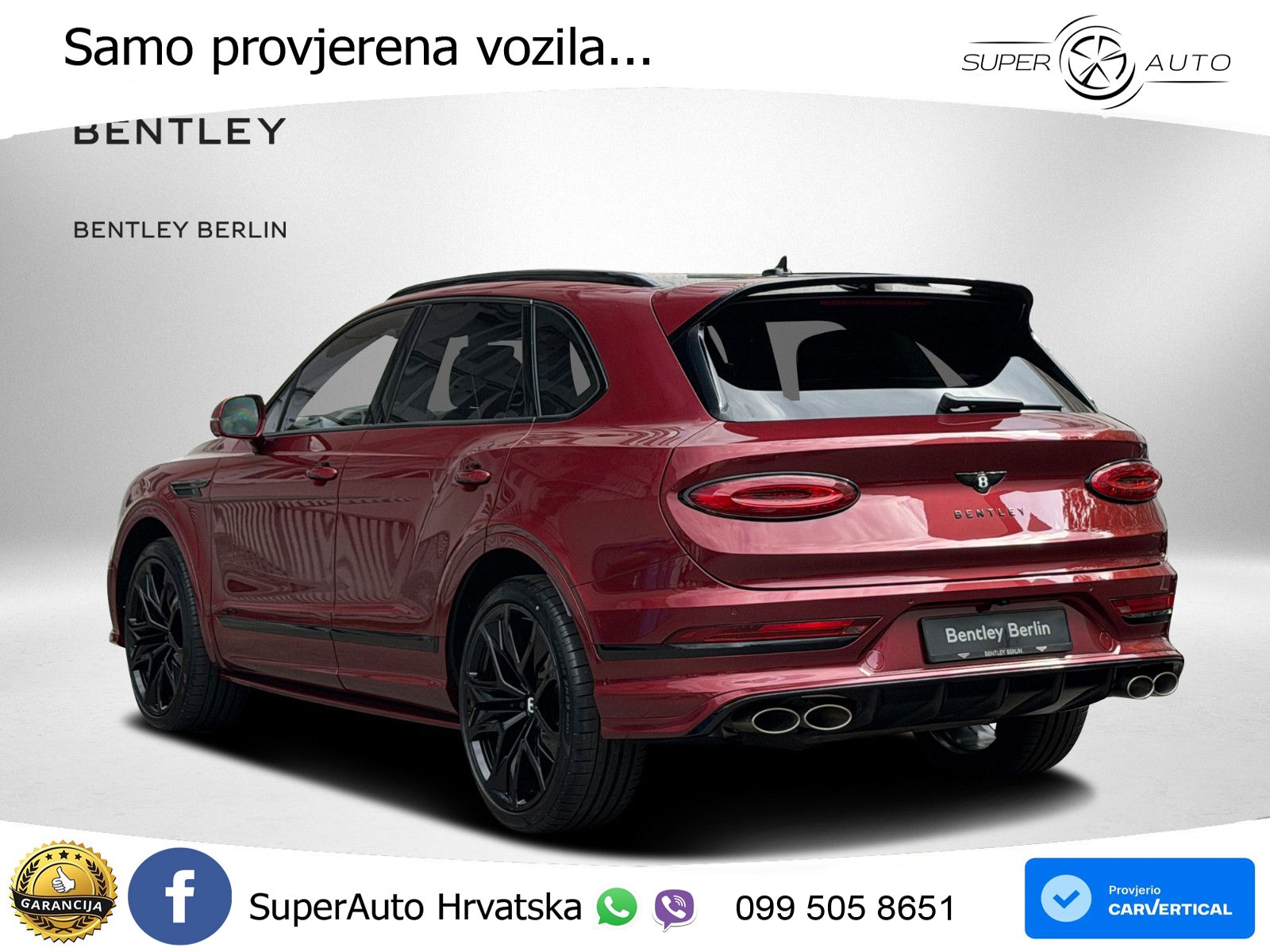 Bentley Bentayga Speed 4.0 V8 (650 KS) AWD Automatic LED+GR SJED+ACC