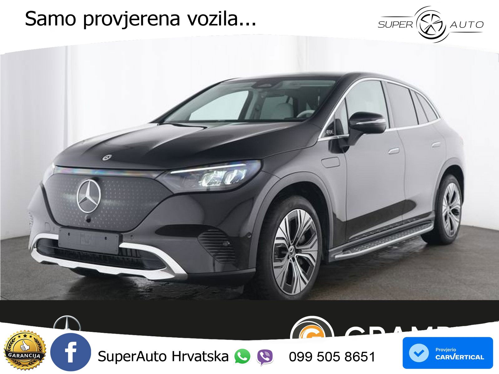 Mercedes EQE SUV 300 100 kWh (265 KS) LED+GR SJED+ACC