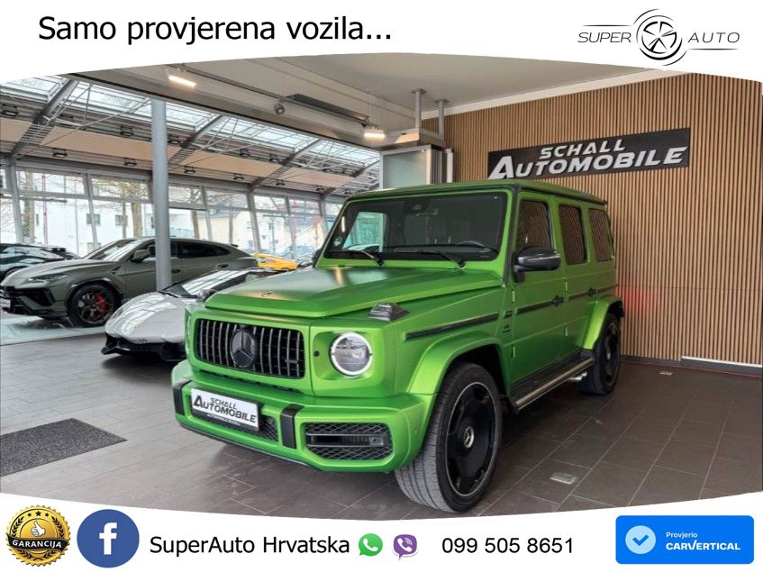 Mercedes AMG G 63 Long V8 (585 KS) 4MATIC 9G-TRONIC AMG SPEEDSHIFT PLUS Superior LED+GR SJED+ACC