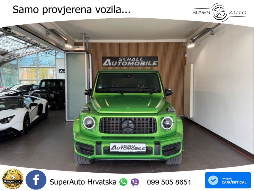 Mercedes AMG G 63 Long V8 (585 KS) 4MATIC 9G-TRONIC AMG SPEEDSHIFT PLUS Superior LED+GR SJED+ACC