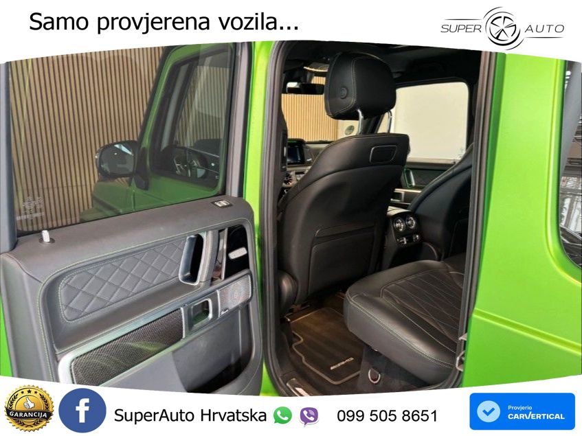 Mercedes AMG G 63 Long V8 (585 KS) 4MATIC 9G-TRONIC AMG SPEEDSHIFT PLUS Superior LED+GR SJED+ACC