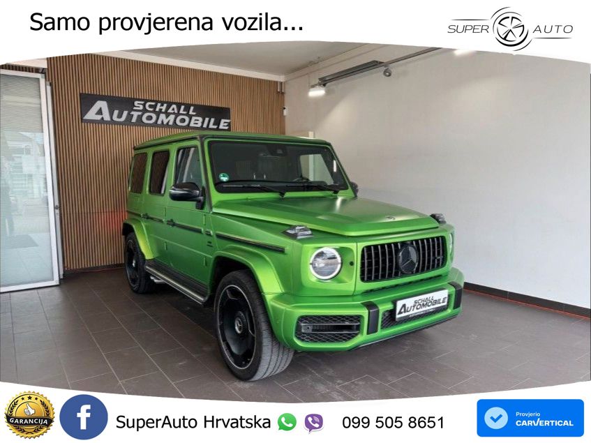 Mercedes AMG G 63 Long V8 (585 KS) 4MATIC 9G-TRONIC AMG SPEEDSHIFT PLUS Superior LED+GR SJED+ACC