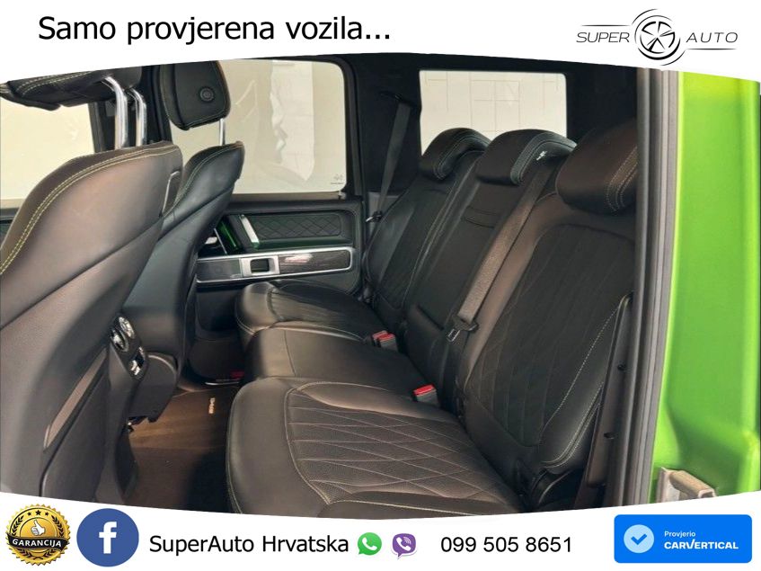 Mercedes AMG G 63 Long V8 (585 KS) 4MATIC 9G-TRONIC AMG SPEEDSHIFT PLUS Superior LED+GR SJED+ACC