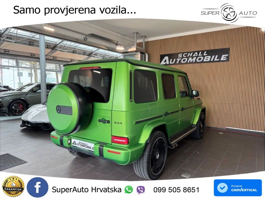 Mercedes AMG G 63 Long V8 (585 KS) 4MATIC 9G-TRONIC AMG SPEEDSHIFT PLUS Superior LED+GR SJED+ACC