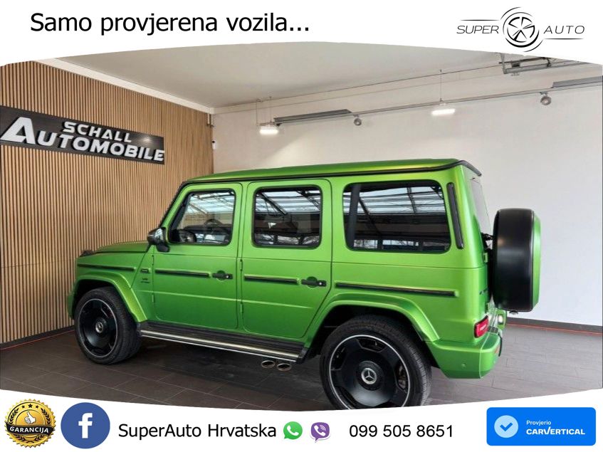 Mercedes AMG G 63 Long V8 (585 KS) 4MATIC 9G-TRONIC AMG SPEEDSHIFT PLUS Superior LED+GR SJED+ACC