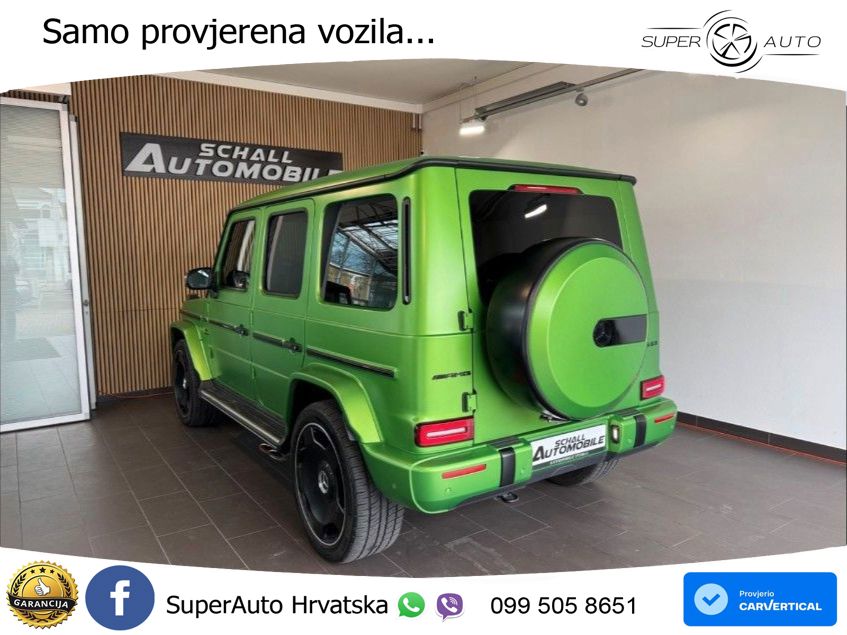 Mercedes AMG G 63 Long V8 (585 KS) 4MATIC 9G-TRONIC AMG SPEEDSHIFT PLUS Superior LED+GR SJED+ACC