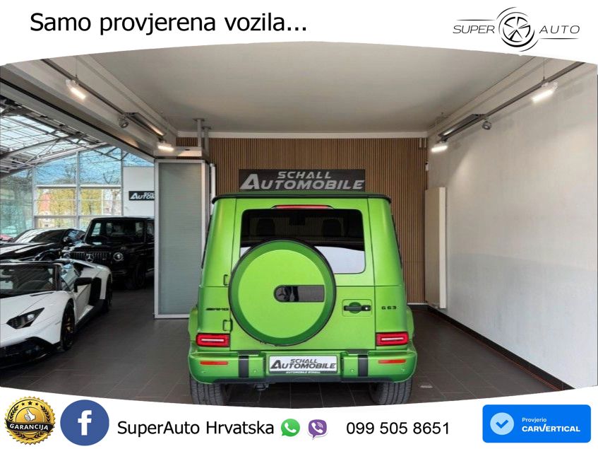 Mercedes AMG G 63 Long V8 (585 KS) 4MATIC 9G-TRONIC AMG SPEEDSHIFT PLUS Superior LED+GR SJED+ACC